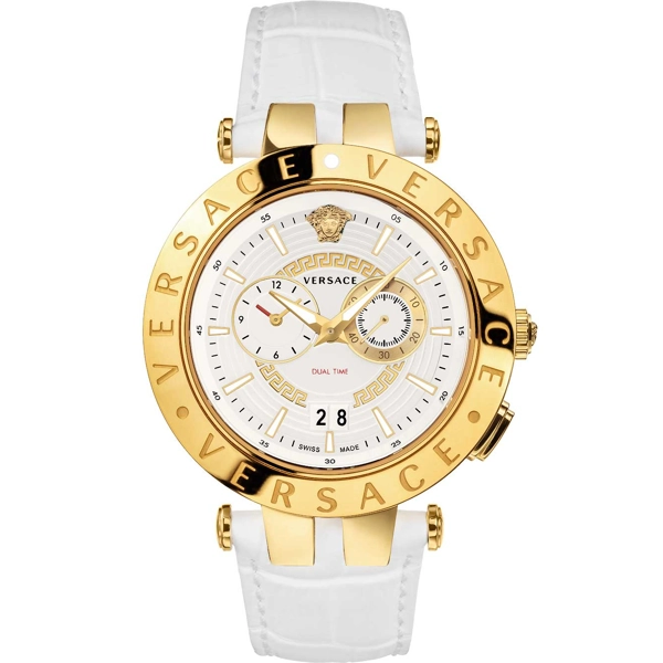 Versace VEBV00319 New V-Race dual-time 46mm 5ATM