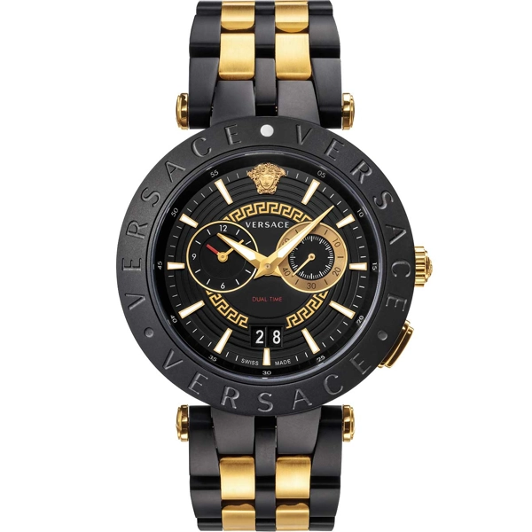 Versace VEBV00619 New New V-Race chronograph men`s 46mm 5ATM
