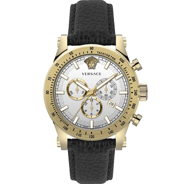 Versace VEV800319 Sporty chronograph men`s 44mm 5ATM