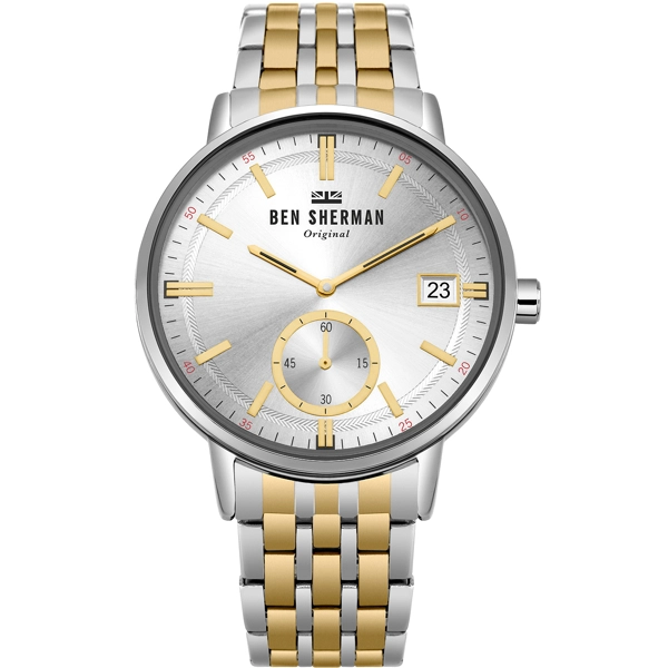 Ben Sherman WB071GSM Portobello Professional Date 41mm 3ATM