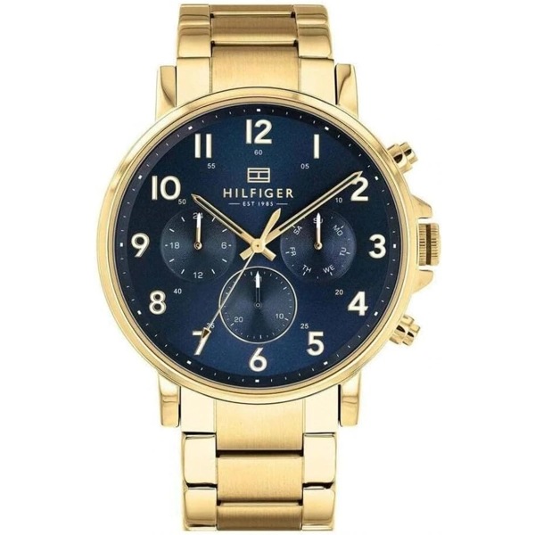 Tommy Hilfiger 1710384 Gold Stainless Steel Watches For  Men