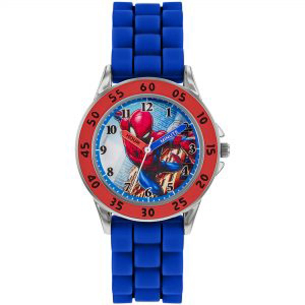 Disney SPD9048 Stainless Steel Case Silicone Strap Boys Watch for Children