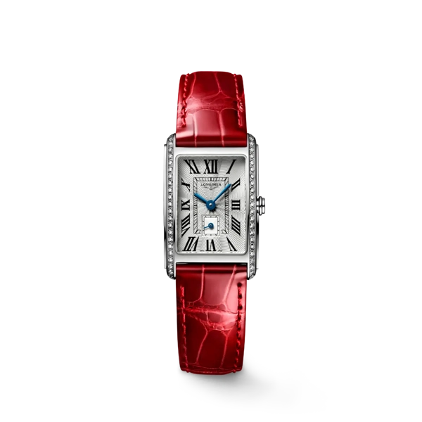 Longines Elegance DolceVita  L5.255.0.71.5 Red Leather Watches For Womens