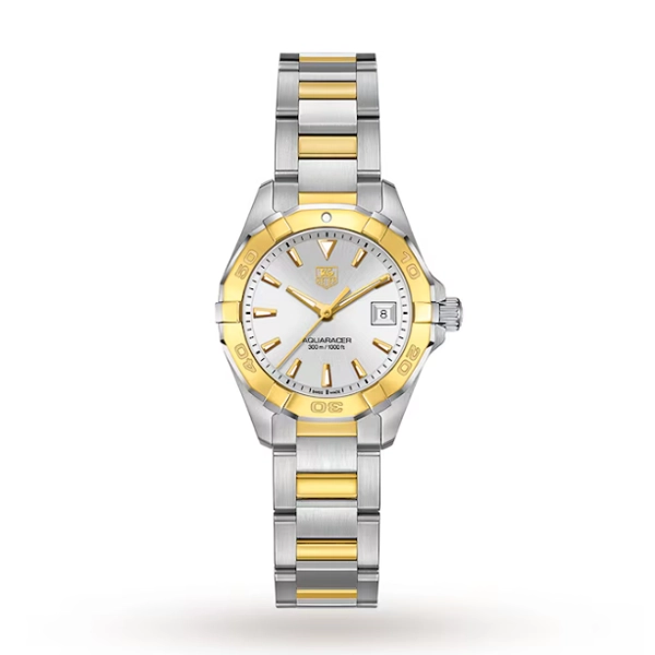 TAG Heuer Aquaracer WAY1455.BD0922 Silver Stainless Steel Watches For Women