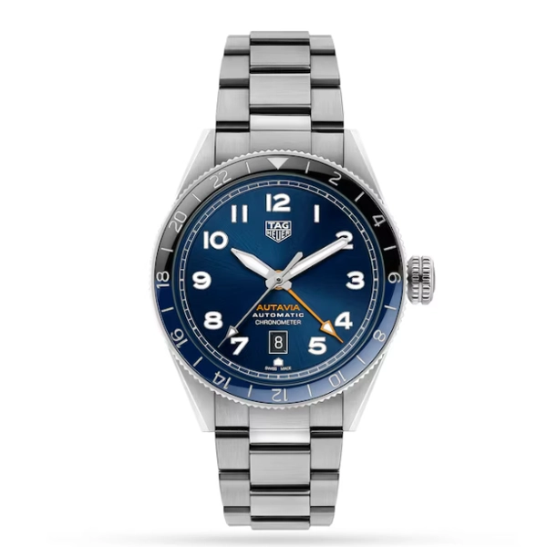 TAG Heuer Autavia WBE511A.BA0650 Silver Stainless Steel Watches For Men