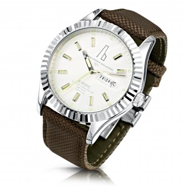 Alessandro Baldieri Inox Retrospec Watch AB0051