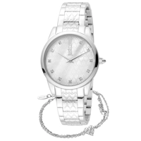 Just Cavalli JC1L010M0555 Silver Dial Stainles..