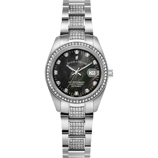 Jacque Du Manoir JWL01505 Women's Silver Stainless Steel Watches