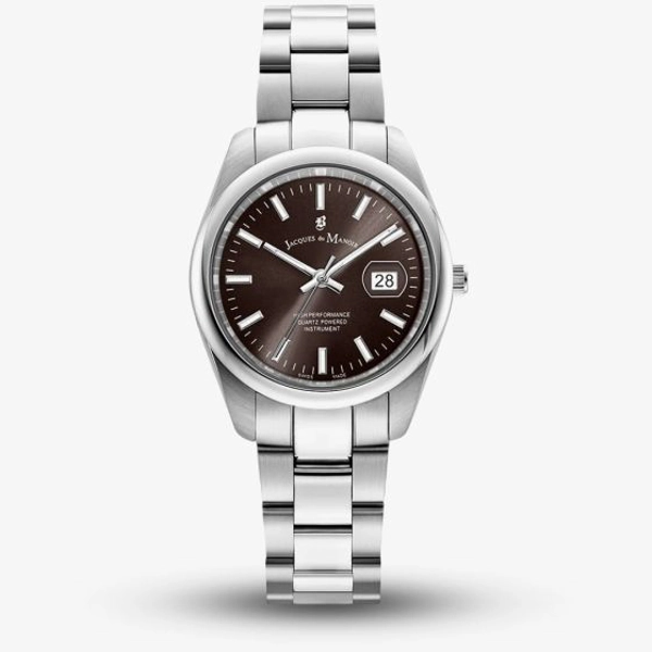 JACQUES DU MANOIR Allure JWL03803 Silver Stainless Steel Watches For Women