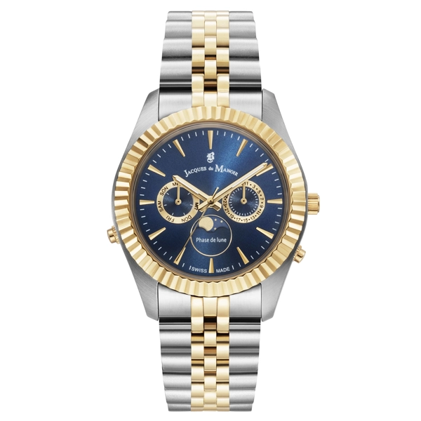 Jacque Du Manoir JWG01604 Unisex Two-tone Stainless Steel Watches
