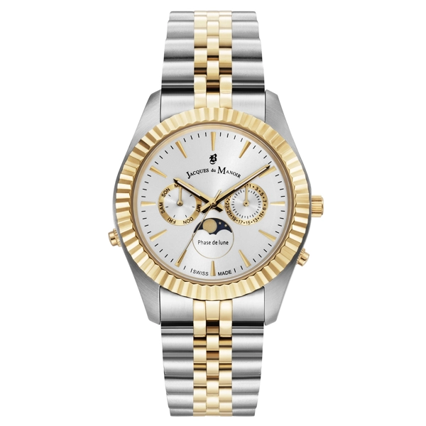 Jacque Du Manoir JWG01606 Unisex Two-tone Stainless Steel Watches