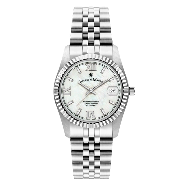 Jacque Du Manoir JWL01301 Women's Silver Stainless Steel Watches