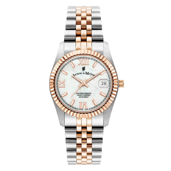 Jacque Du Manoir JWL01304 Women's Two-Tone Stainless Steel Watches