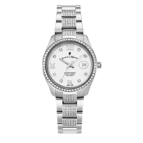 Jacque Du Manoir JWL01901 Women's Silver Stainless Steel Watches
