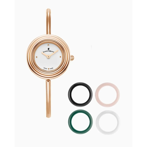 JACQUES DU MANOIR Aurora JWL05402 Silver Stainless Steel Watches For Women