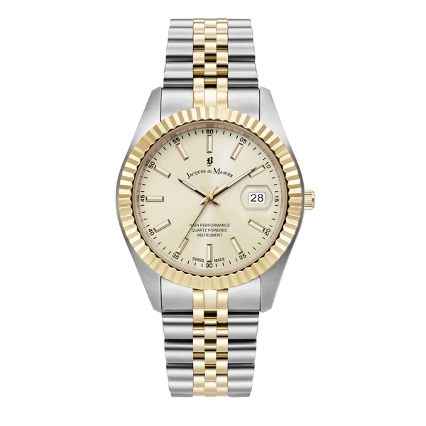 Jacque Du Manoir JWN01704 Women's Two-tone Stainless Steel Watches