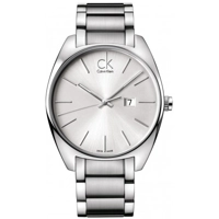 Calvin Klein K2F21126 CK Exchange mens Silver ..