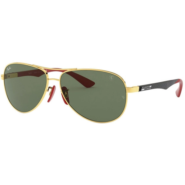 Ray-Ban RB8313M F008/71 61-13 Scuderia Ferrari Unisex Sunglasses