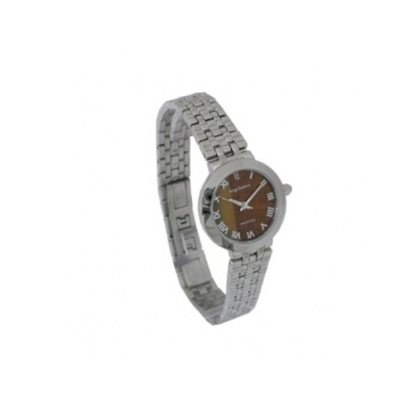 Krug Baumen 261138KL Ladies Perception Tiger Eye Steel Watch
