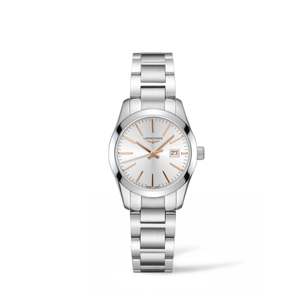 Longines L22864726  Silver Stainless Steel Watches For  Women