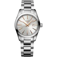 Longines Conquest Classic L2.286.4.72.6 Silver..
