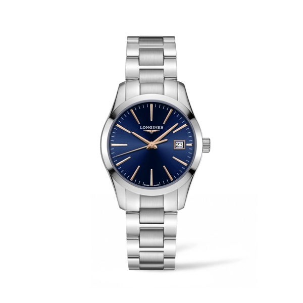 Longines L23864926 Silver Stainless Steel Watches For  Women