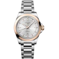 Longines Conquest L3.430.5.72.6 Silver Stainle..