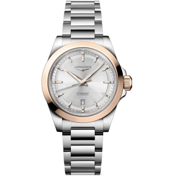 Longines Conquest L3.430.5.72.6 Silver Stainless Steel For Women