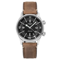 Longines Legend Diver L3.764.4.50.0 Brown Leat..