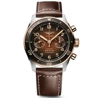 Longines Spirit Flyback L3.821.5.59.2 Brown Le..