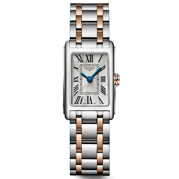Longines Elegance DolceVita  L5.258.5.71.7 Silver Stainless Steel & Gold Watches For Womens