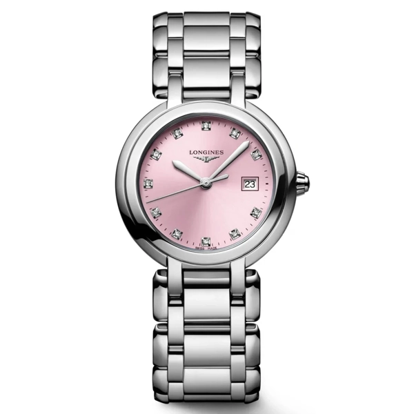 Longines Elegance PrimaLuna L8.122.4.99.6 Silver  Stainless Steel Watches For Womens