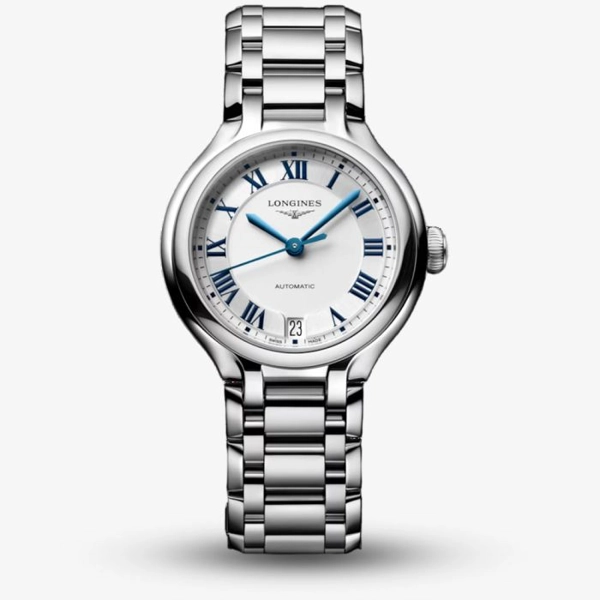 Longines Elegance PrimaLuna L8.124.4.71.6 Silver Stainless Steel Watches For Womens