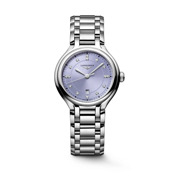 Longines Elegance PrimaLuna L8.142.4.07.6 Silver Stainless Steel  Watches For Womens