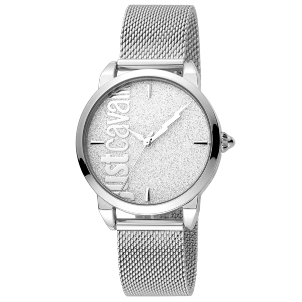 Just Cavalli JC1L079M0075 Silver Dial Stainless Steel Strap Ladies Watch