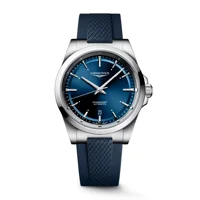 Longines Conquest L3.830.4.92.9 Blue Rubber Fo..