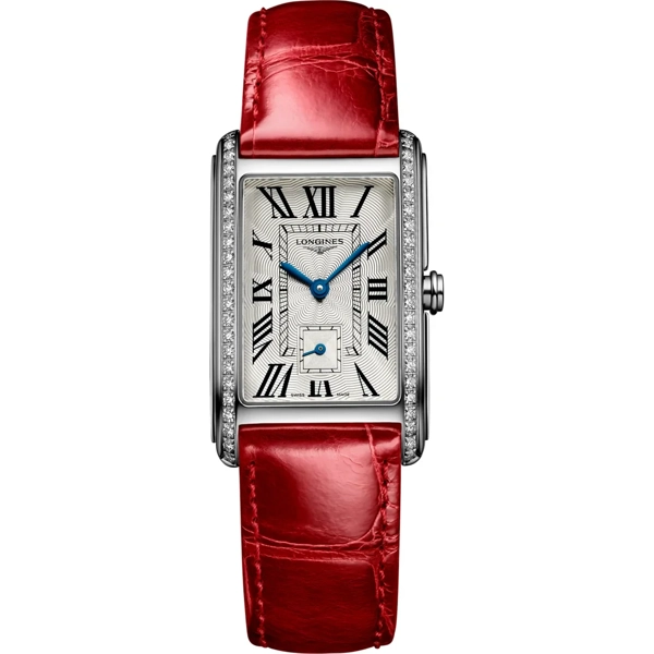 Longines Elegance DolceVita L5.512.0.71.5 Red Leather  Watches For Womens