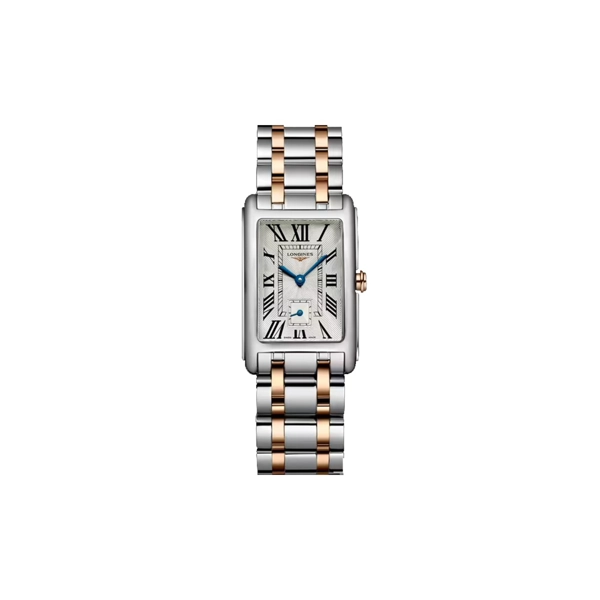 Longines Elegance DolceVita L5.512.5.71.7 Silver Stainless Steel & Gold  Watches For Womens