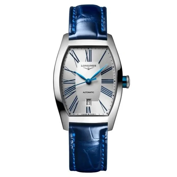 Longines Elegance Evidenza L2.142.4.70.2 Blue Leather For Womens