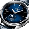additional image for Longines Flagship Heritage L4.815.4.92.2 Blue Leather Watches For Men