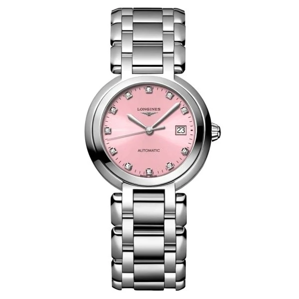 Longines Elegance PrimaLuna L8.113.4.99.6 Silver  Stainless Steel Watches For Womens