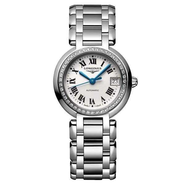 Longines Elegance PrimaLuna L8.111.0.71.6 Silver  Stainless Steel  Watches For Womens