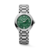 Longines Elegance PrimaLuna L8.124.4.07.6 Silv..