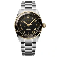 Longines Spirit Zulu Time L3.802.5.53.6 Silver..