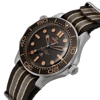 additional image for Omega Seamaster Diver 300M 210.92.42.20.01.001 Brown & Grey Nato Watches for Men