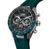 additional image for TAG Heuer Carrera Chronograph Extreme Sport CBU2084.FT6297 Green Rubber Watches For Men