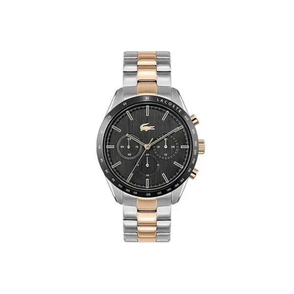 Lacoste Boston 2011112 Silver,Gold Stainless Steel Watches For Men