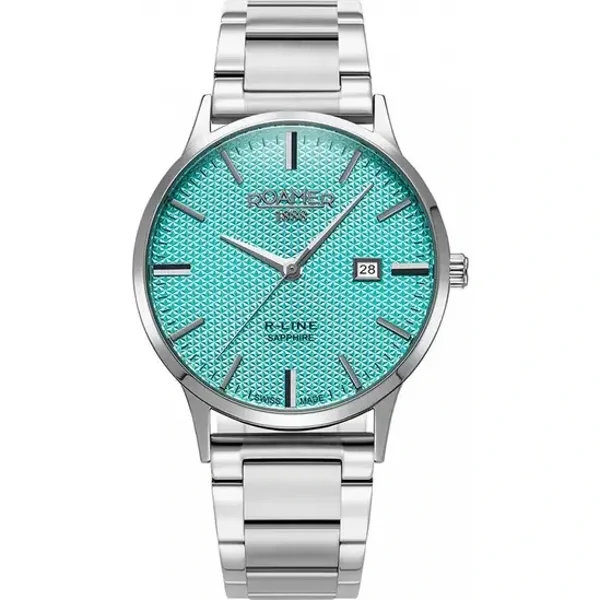 ROAMER R-LINE-CLASSIC 718833 41 05 20 Silver Stainless Steel Watches For Men