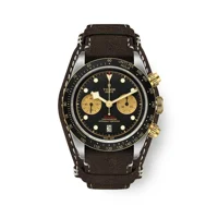 TUDOR BLACK BAY CHRONO m79363n-0002 Brown Leat..