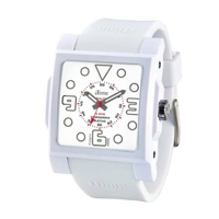 iTime Unisex White Dial White Strap MC4303-MC0..